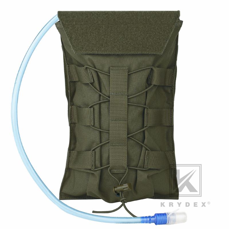 Krydex Tactical 50 oz Hydration Carrier MOLLE Pack Modular Water Bladder Pouch Water Bladder is not include