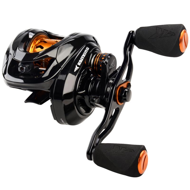 KastKing Zephyr Bait Finesse Baitcasting Reel, Carbon Fiber Fishing Reel - Drag Clicker Version, 7.2:1 Gear Ratio Fishing Reel - 5.6oz Lightweight Bait Finesse System Freshwater Saltwater Casting Reel