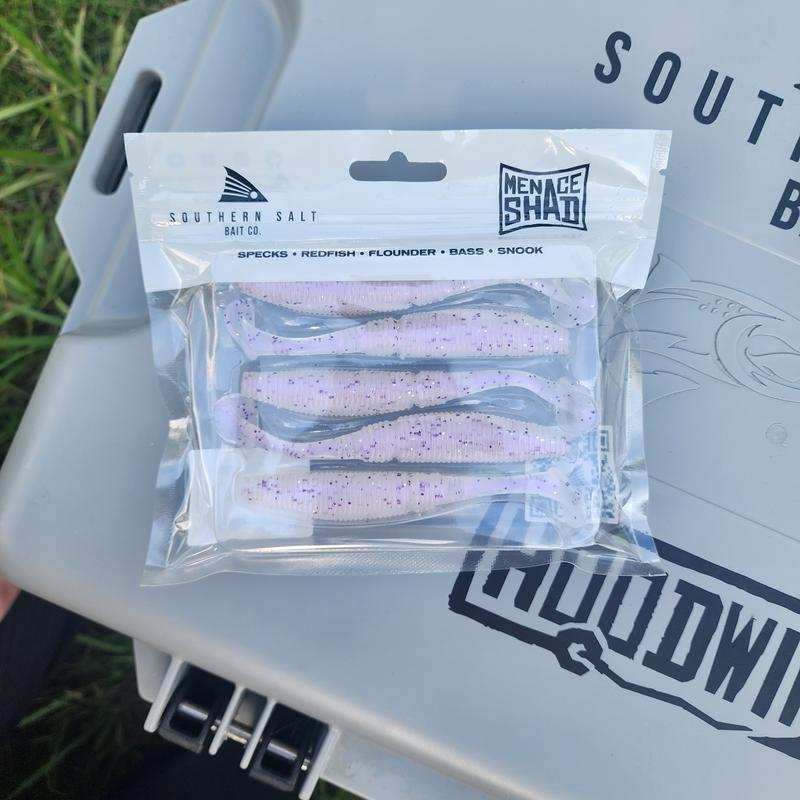 Menace Shad - Southern Salt Bait Co. - Soft plastic fishing lures