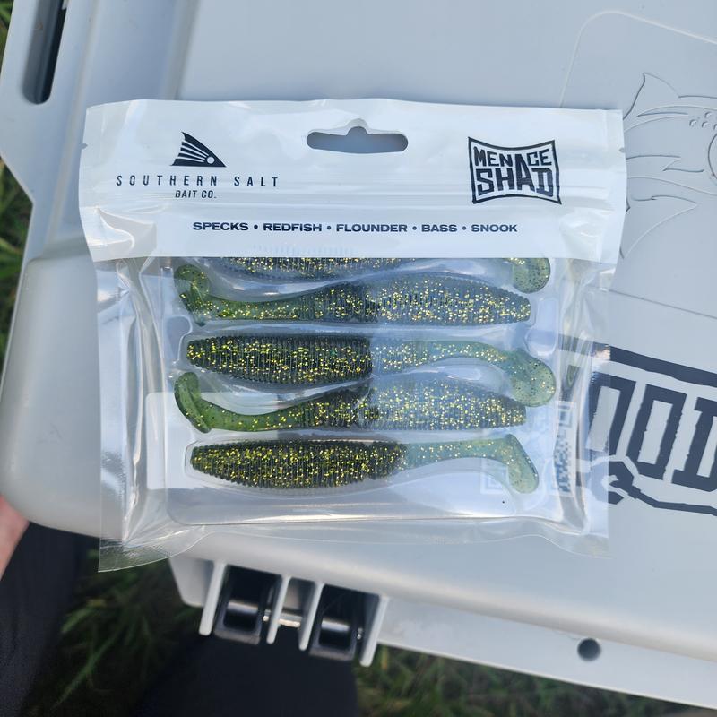 Menace Shad - Southern Salt Bait Co. - Soft plastic fishing lures