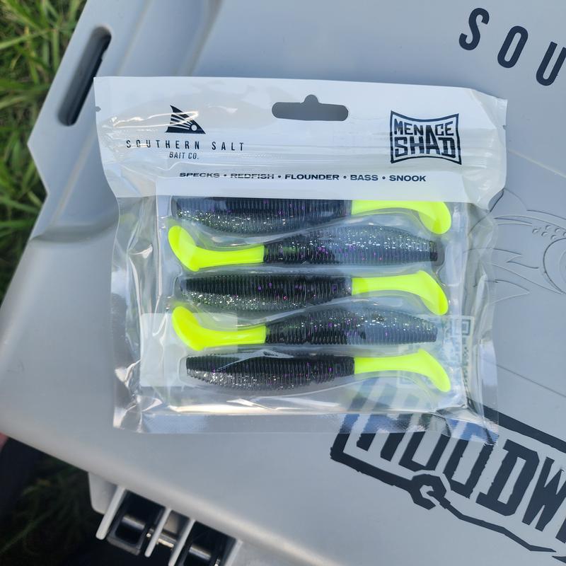 Menace Shad - Southern Salt Bait Co. - Soft plastic fishing lures