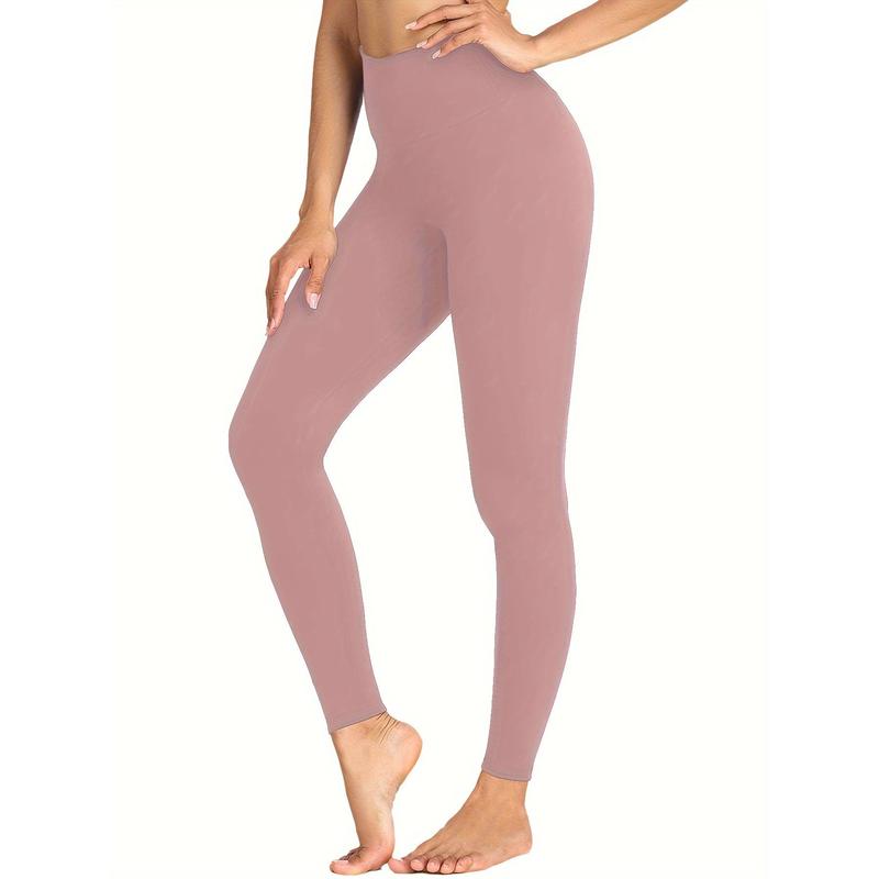 Super Soft Leggings, High Waisted Tummy Control, No See Through, Workout Yoga Running Pants