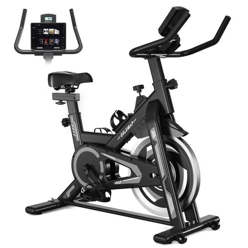 Exercise Bike-Indoor Cycling Bike Stationary Bike for Home Gym, Cycle Bike With Digital Display & Comfortable Seat Cushion