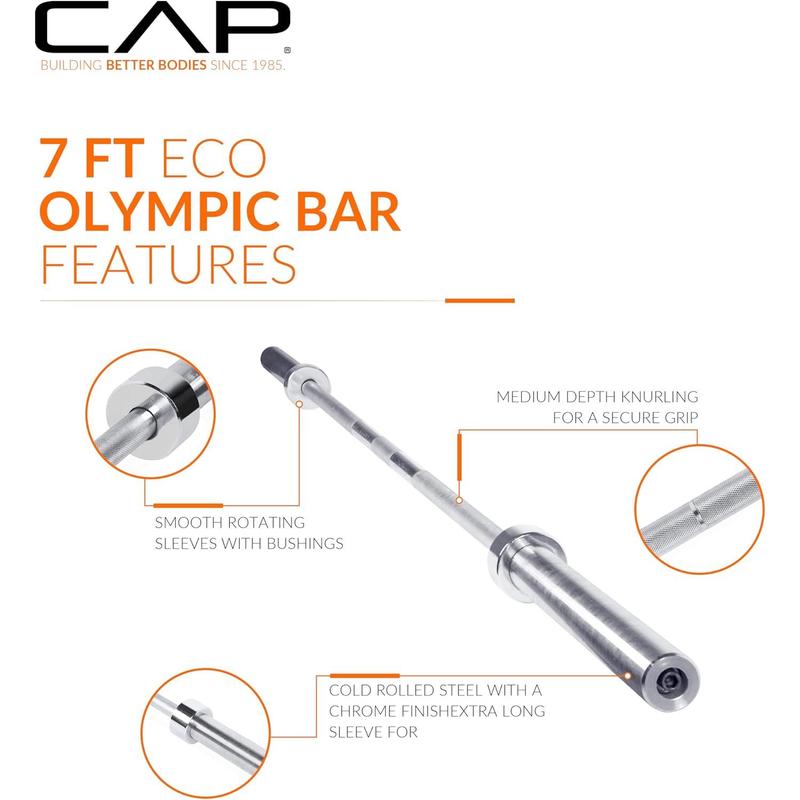 CAP Barbell Olympic Bars | Multiple options