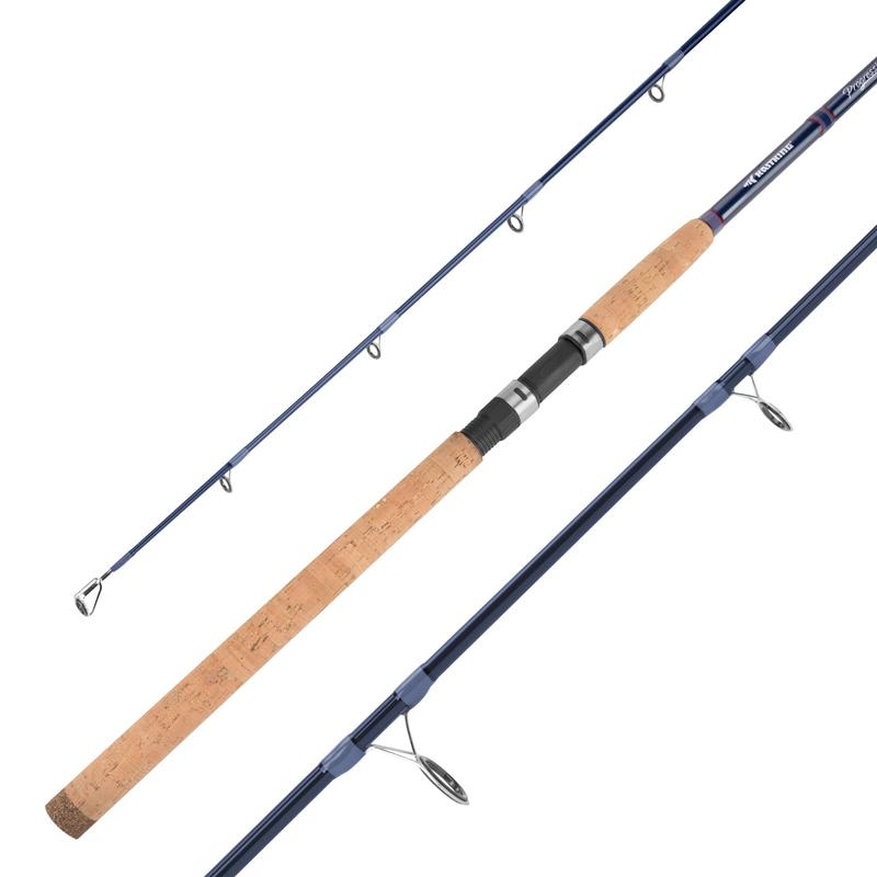 KastKing Progressive Glass Fishing Rods, Spinning & Casting Rods, Strong, 100% Phenolic Glass Blanks 2Pcs Pack from 5’6” to 10’, Stainless Steel Guide, Durable P-Cork Handles