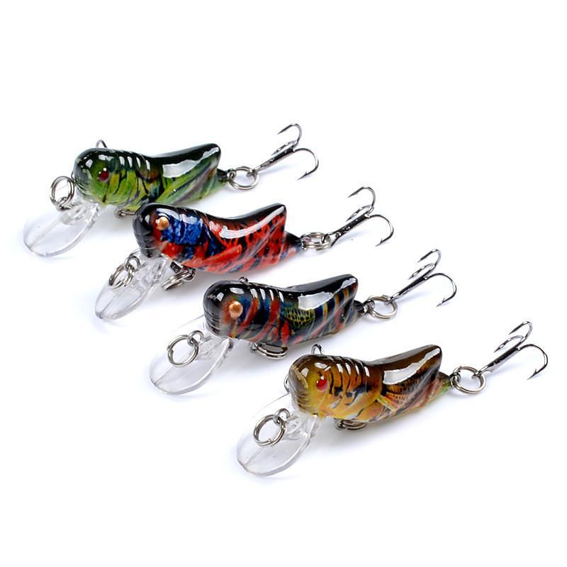 Artificial Fly Fishing Lure, 4 Counts Simulated Insect Design Fishing Lure, Fishing Accessories for Outdoor Fishing, Simulation Bait Hook