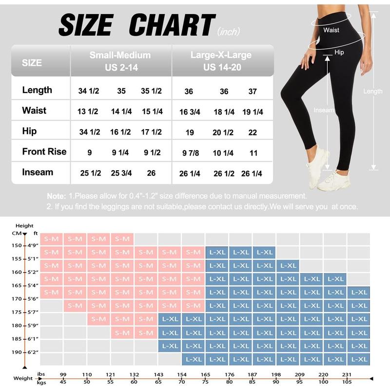 V Cross Waist Leggings for Women-Tummy Control Workout Running Non See Through Gym Athletic Yoga Pants