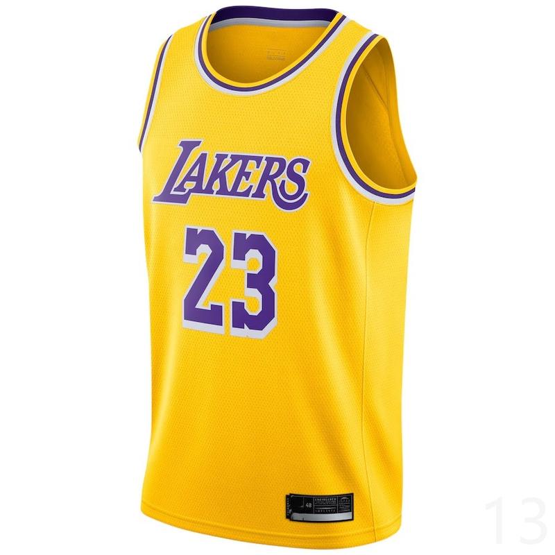 LeBron James Men's Sleeveless stitched Basketball Jersey Gold 2024