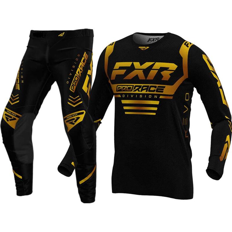 Motorcycle Racing Mountain Bike Set, 2 Counts set Long Sleeve Top & Pants, Motorcycle Protective Gear for Adults, Off Road Set Combination