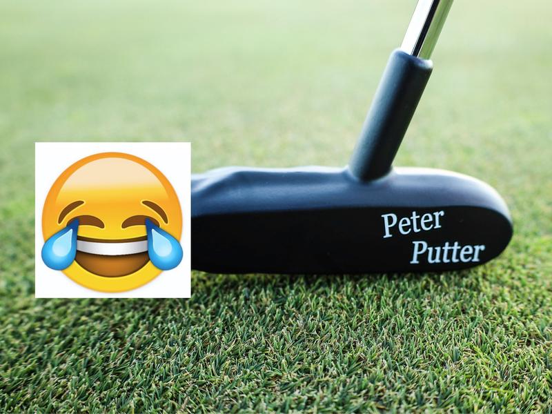 Peter-Putter Golf Putter - Professional Quality Aluminum Head and Chrome Stepless Shaft for Adults