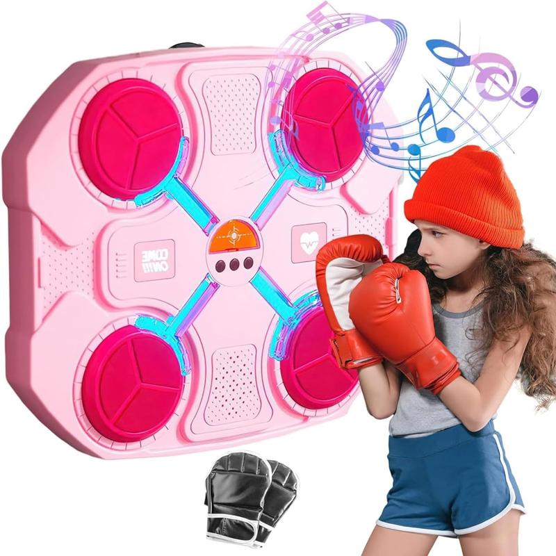 2024 Music Boxing Machine Wall Mounted Bluetooth Smart Music Boxing Machine Electronic Boxing Target Training Punching Equipment Trainer for Home,Birthday Gifts for Women