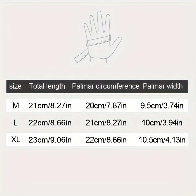 Winter touch screen gloves - windproof, waterproof, warm, suitable for cycling, fishing, running | Zip fastening, knitted fabric