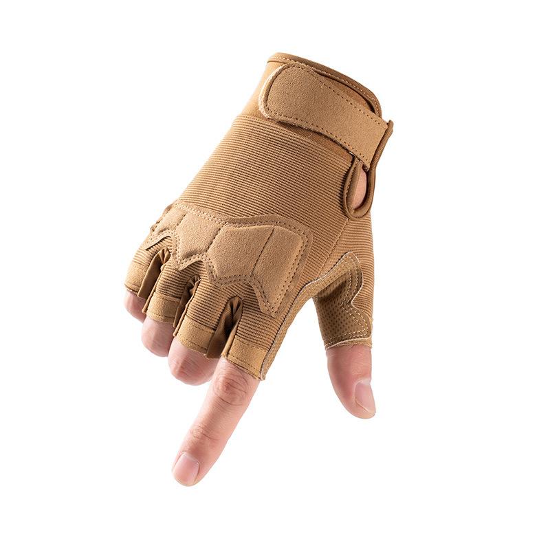 Half finger men's and women's outdoor sports cycling training gloves  non-slip wear-resistant tactical gloves, fitness gloves