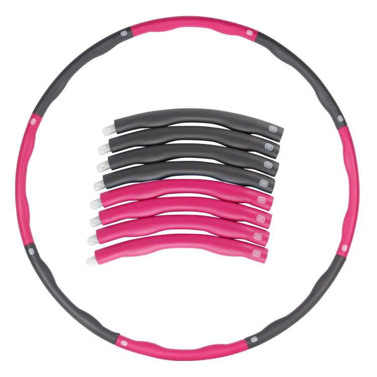 Internet celebrity hula hoop weighted fitness hula hoop foam detachable hula hoop adult and children hula hoop