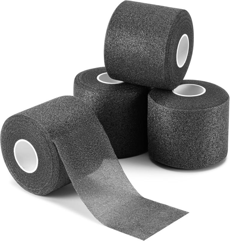 4 count Pre Wrap Athletic Tape,  Underwrap Bandage  Tape, Wrists Elbow  Ankles Tape for Gymnastics Boxing Climbing