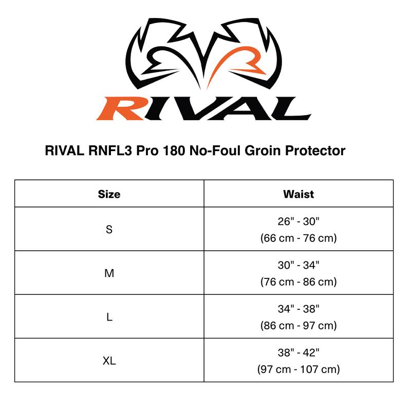 RIVAL Boxing RNFL3 Pro 180 No-Foul Groin Protector