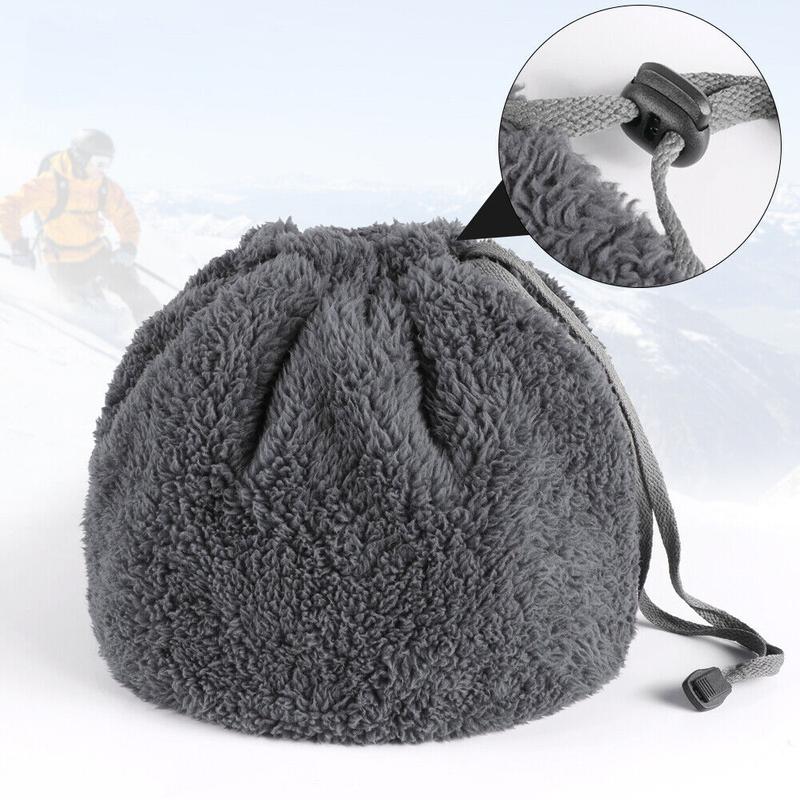 Winter Windproof Fleece Neck Warmer Half Face Mask For Men Women Ski Bandana