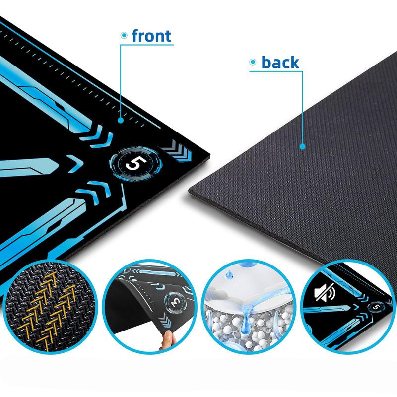 Football Training Mat, Non-slip Football Training Pad, Agility Training Mat, Fitness Mat for Home Gym, Sports Equipment for Indoor Outdoor Use, Christmas Gift