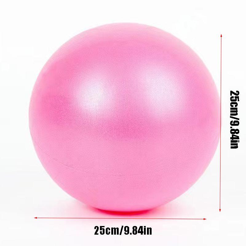 Pilates Ball, Solid Color Yoga Ball, Durable Pilates Fitness Ball, Home Workout Gym Exercise Equipment, yogachallenge