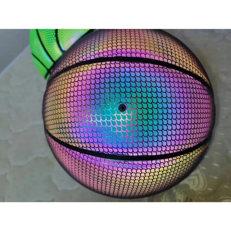 Reflective Luminous Basketball to glow in Dark.