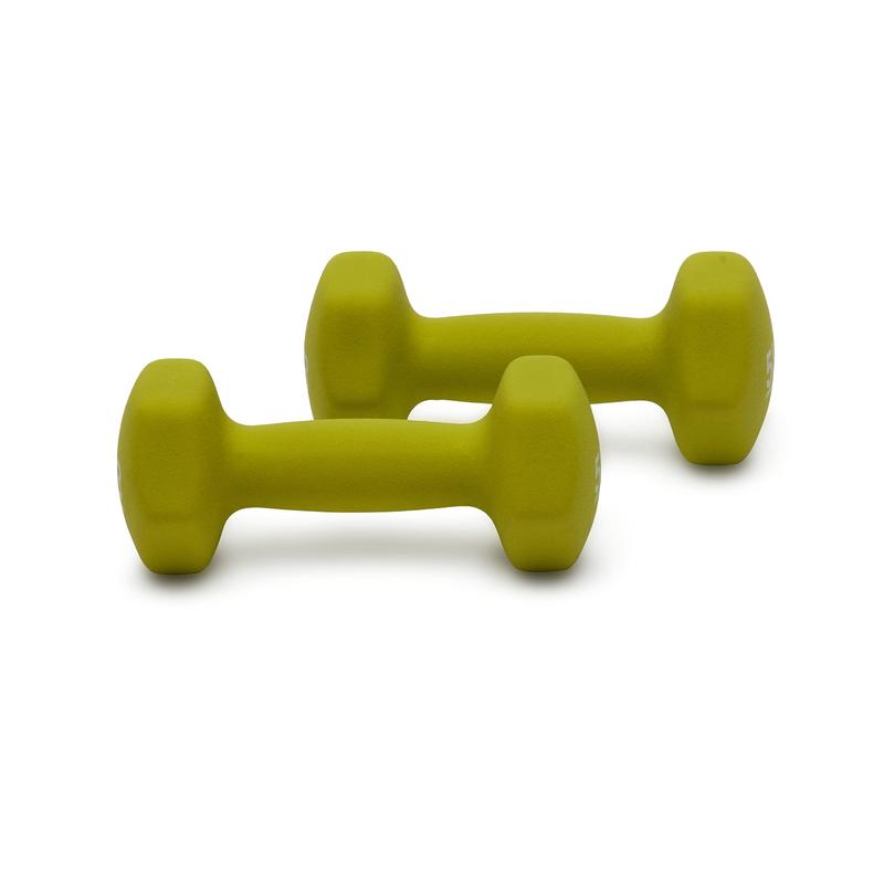 5LB Easy Grip Workout Dumbbell, Neoprene Coated, Various Sets and Weights available