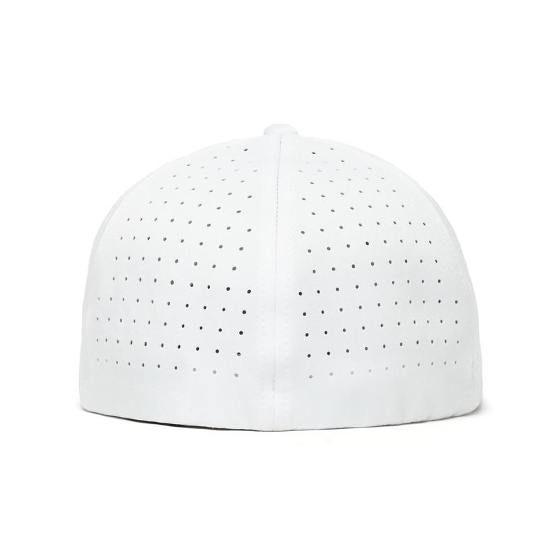 Bogeyman White - Performance Golf Hat - Stretch Fit