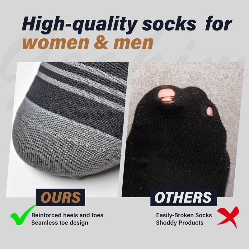 Running Ankle Socks for Men Women Athletic Low Cut Socks 6 Pairs