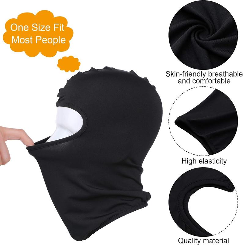 8 count Ski Mask Cover Full Face Mask UV Protection Summer Ice Silk Balaclava Neck Gaiter Women Men Outdoor Sport