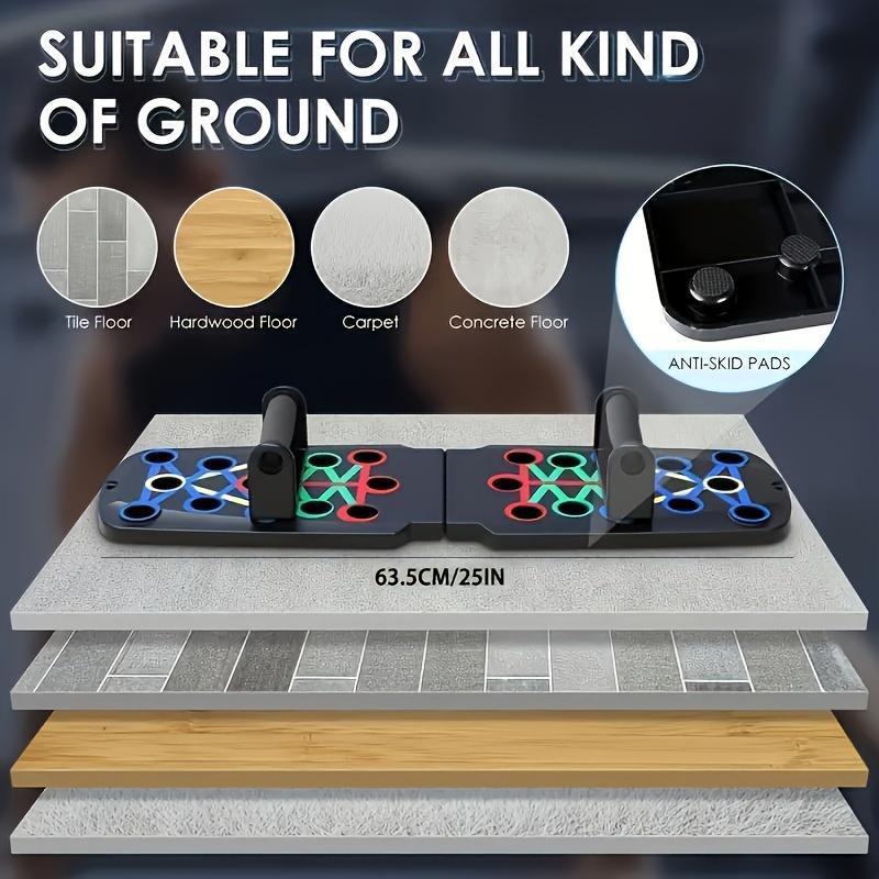 Multifunctional Foldable Push Up Board, 1 Count Foldable Push Up Training Board, Universal Chest & Abdominal Muscle Training Equipment