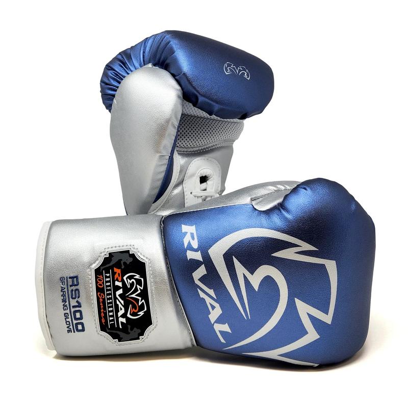 RIVAL Boxing RS100 Professional Lace-Up Sparring Gloves