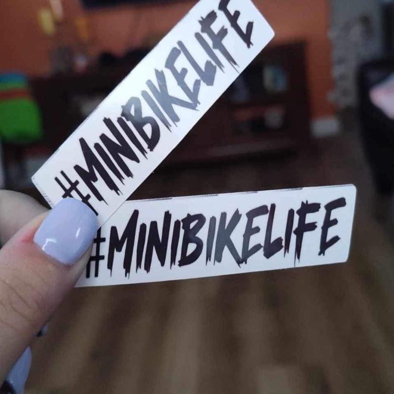 #MINIBIKELIFE sticker