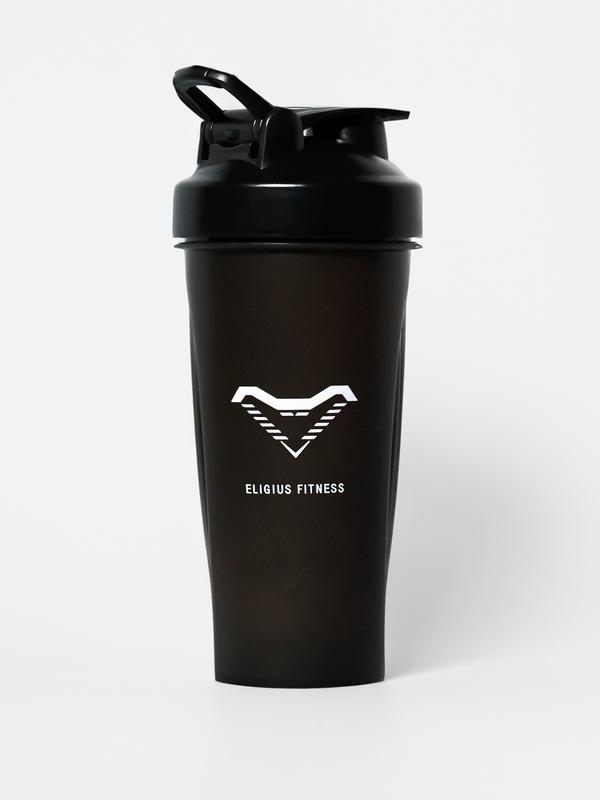 Eligius Fitness Shaker Bottle - 600ml Capacity with Pop Top Lid & Carry Loop Handle Reusable  Bottles