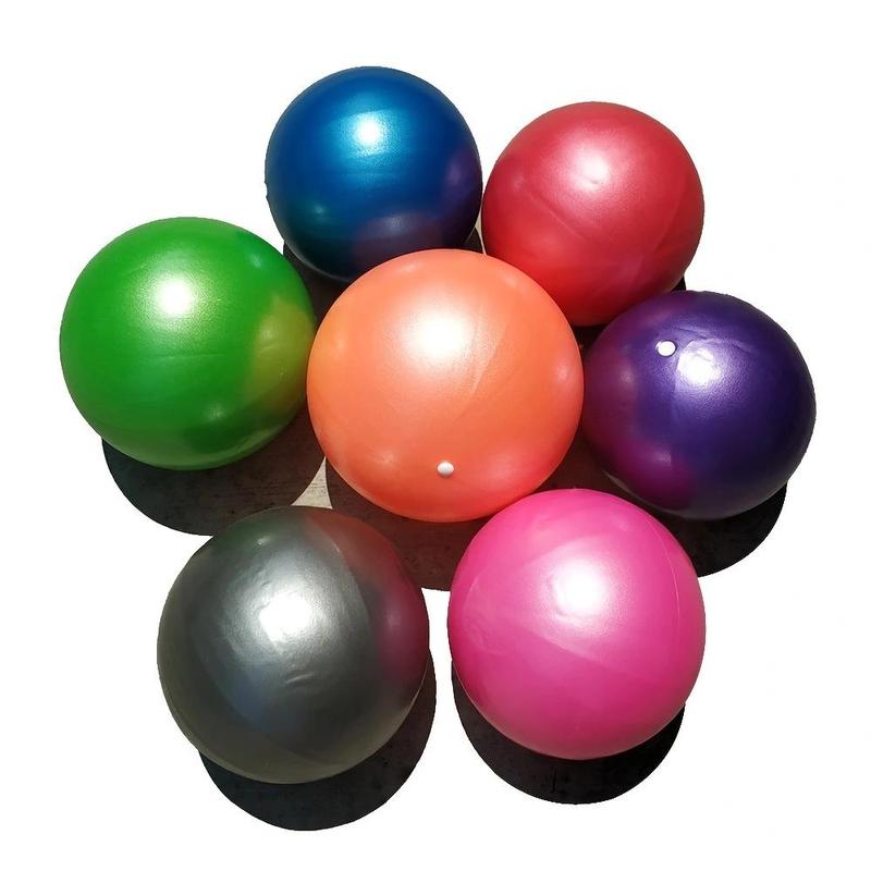 Pilates Ball, Solid Color Yoga Ball, Durable Pilates Fitness Ball, Home Workout Gym Exercise Equipment, yogachallenge