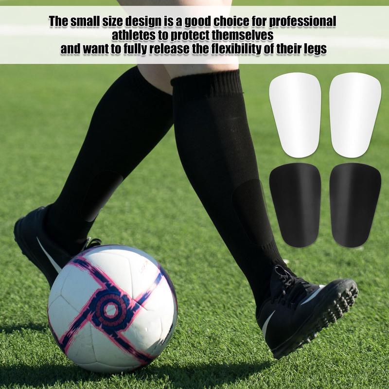 4pcs Mini Football Shin Pads, 3.15x1.97 Inch Extra Mini Shin Guards Soccer Miniature Shin Pads Tiny Protective Shin Guards for Men Women Boys Girls Graffitiable DIY