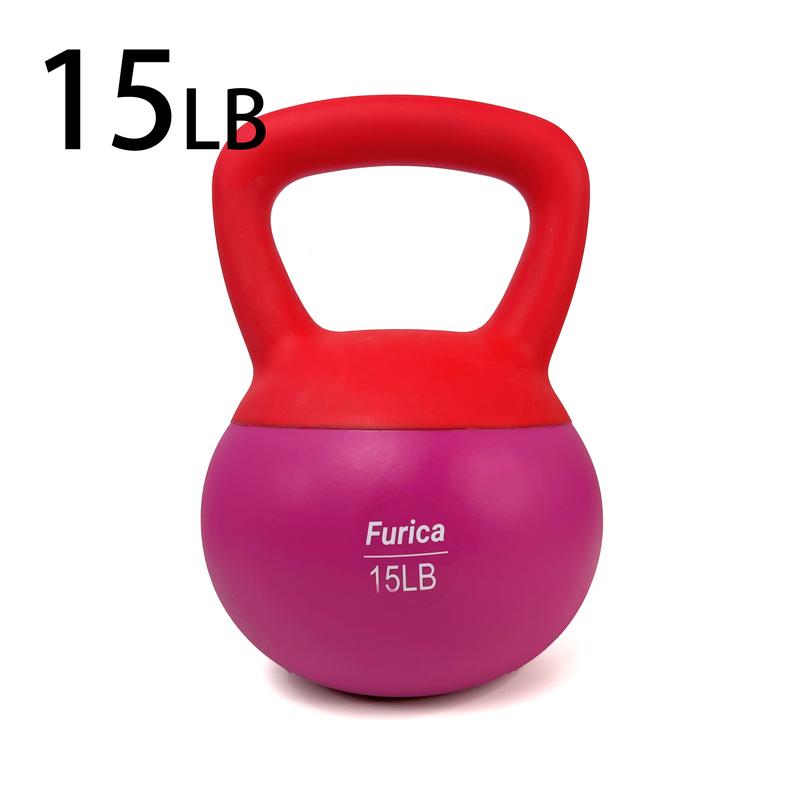 1Pcs Red Kettle Bell Weighing 5-30lb, Suitable for Different Exercise Cycles, Enhancing Strength, Suitable for Families or Fri