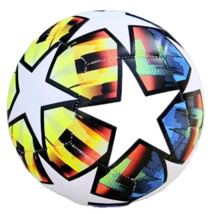 Soccer Ball #5 for Training and Practice in Red and Brawn Colors