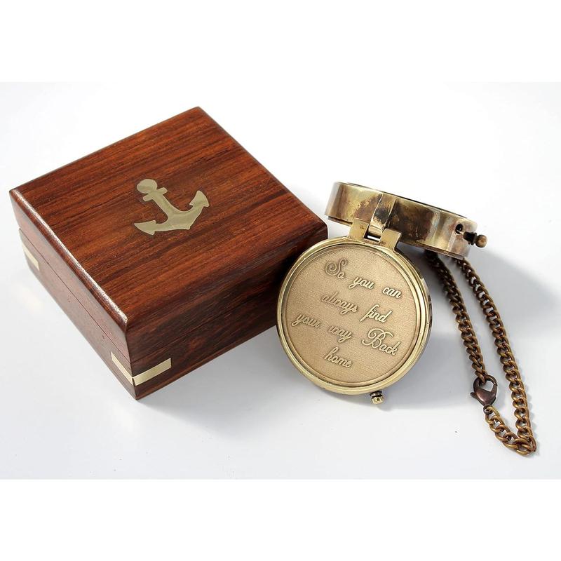 Camping Compass Engraved with So You Can Always Find Your Way  Home, Gift Compass for Christmas