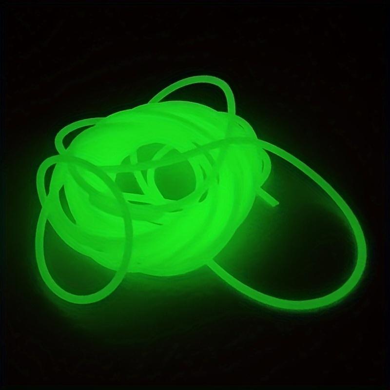 Luminous Fishing Bead & Tube, High Visibility Fishing Bead & Tube, Fishing Accessories for Saltwater & Freshwater Adventure, Outdoor Fishing Accessories