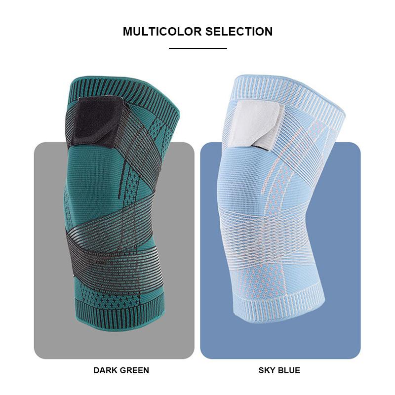 Sports knee pads made of breathable nylon for both men and women