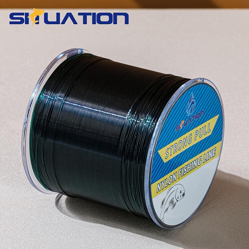 SIUATION Nylon Fishing Line 500m 547YDS Giant Fishing Line Large Fishing Line Main And Auxiliary Universal Fishing Line Super Soft Fishing Line Super Stretch Nylon Line 10LB 15LB 20LB 28LB 32LB 40LB