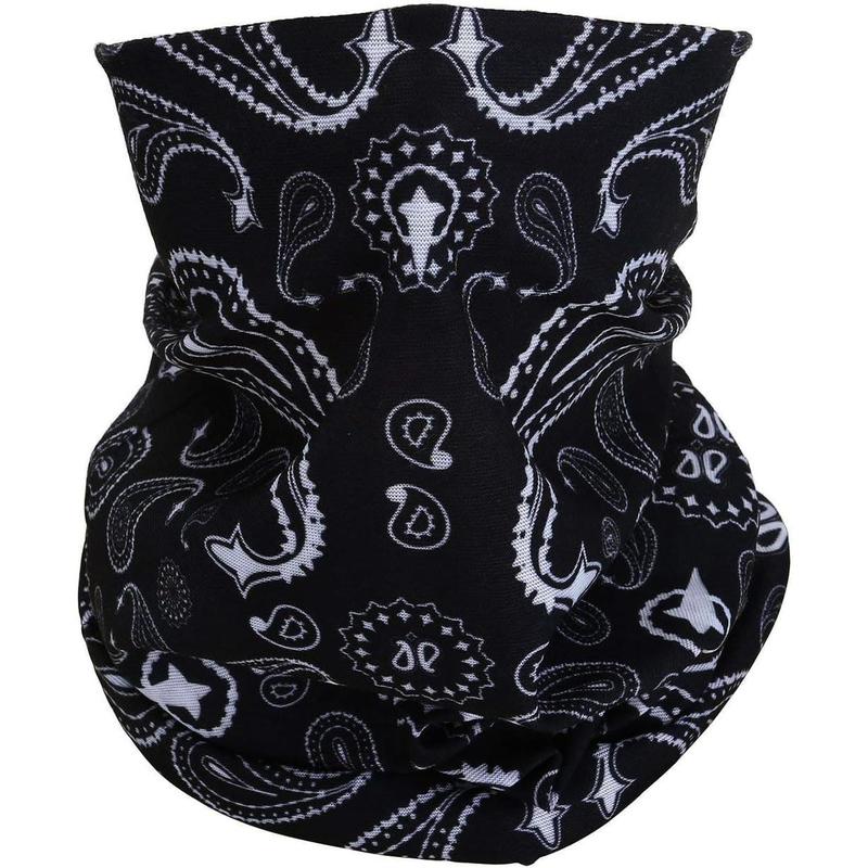 Tube Bandana  Mask Scarf Paisley Print   Gaiter   Hiking