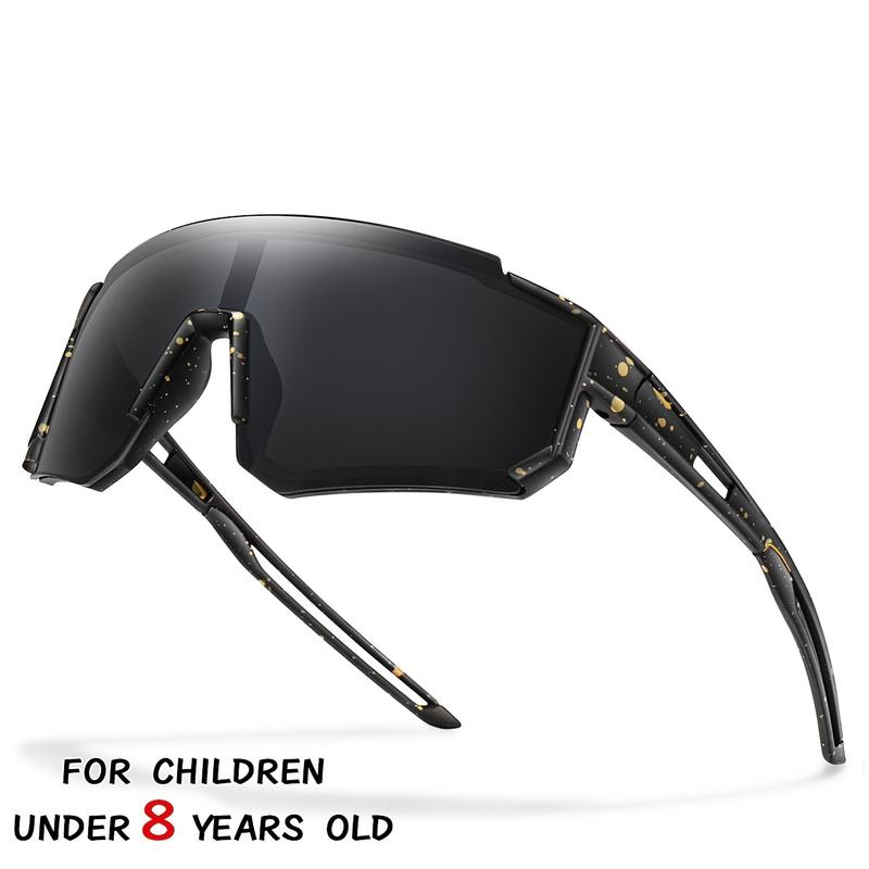 Youngsters's Fashion Glasses for 3-8 years old, suitable for outdoor sports, running, cycling, baseball, travel, suitable for boys and girls, comfortable to wear, multiple colors to choose from, hard paper box packaging, can be used as a gift