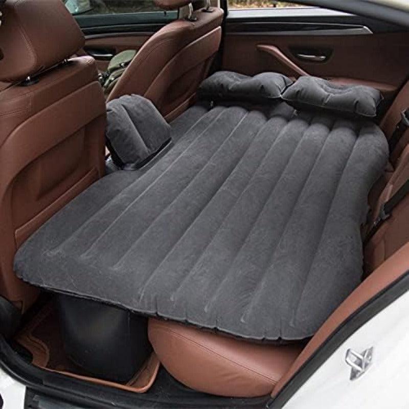 Inflatable Car Air Mattress Back Seat Bed,Car Beds Thickened Car Camping Air Mattress Bed with Air Pump,55