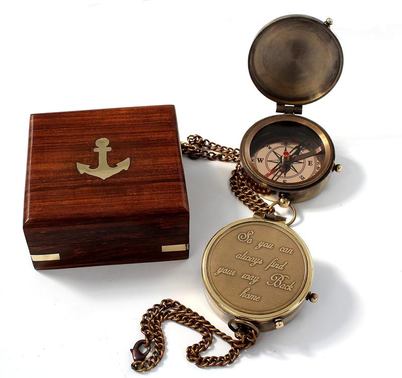 Camping Compass Engraved with So You Can Always Find Your Way  Home, Gift Compass for Christmas