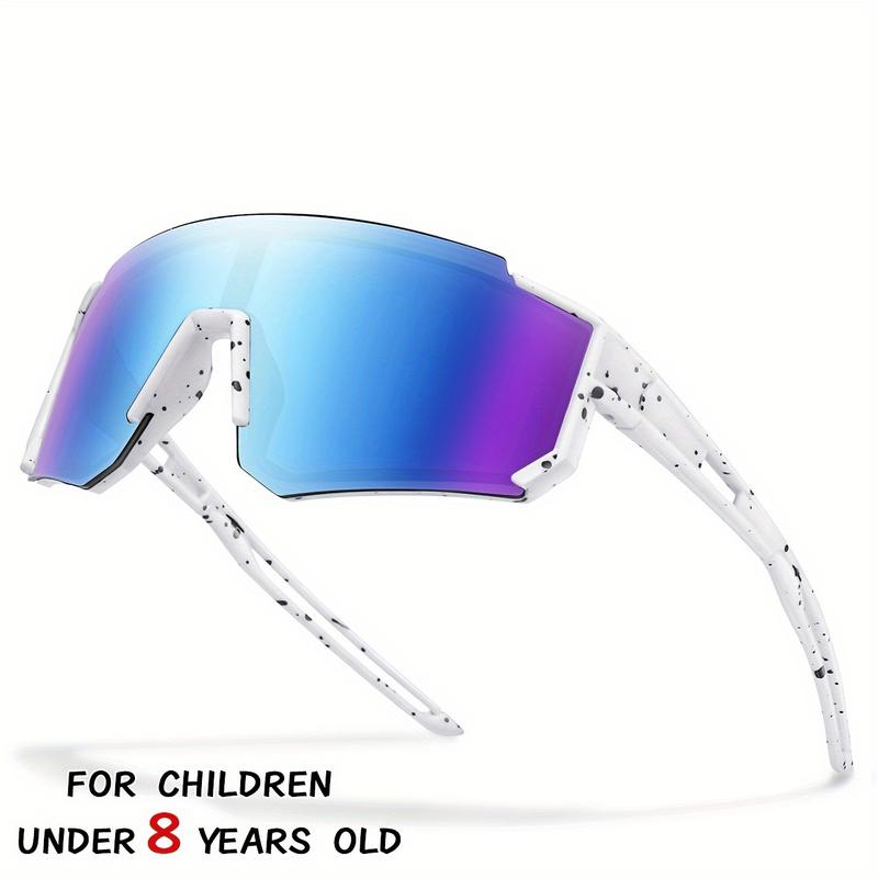 Youngsters's Fashion Glasses for 3-8 years old, suitable for outdoor sports, running, cycling, baseball, travel, suitable for boys and girls, comfortable to wear, multiple colors to choose from, hard paper box packaging, can be used as a gift