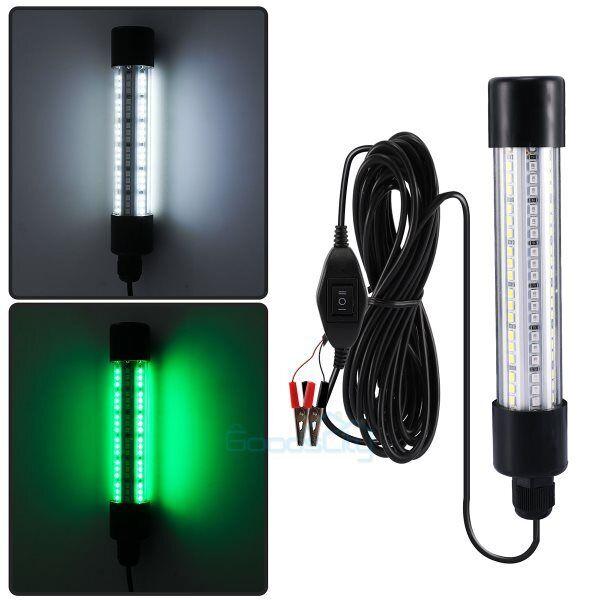 90000000LM Green White LED light deepsea underwater boat Fishing lure fish light