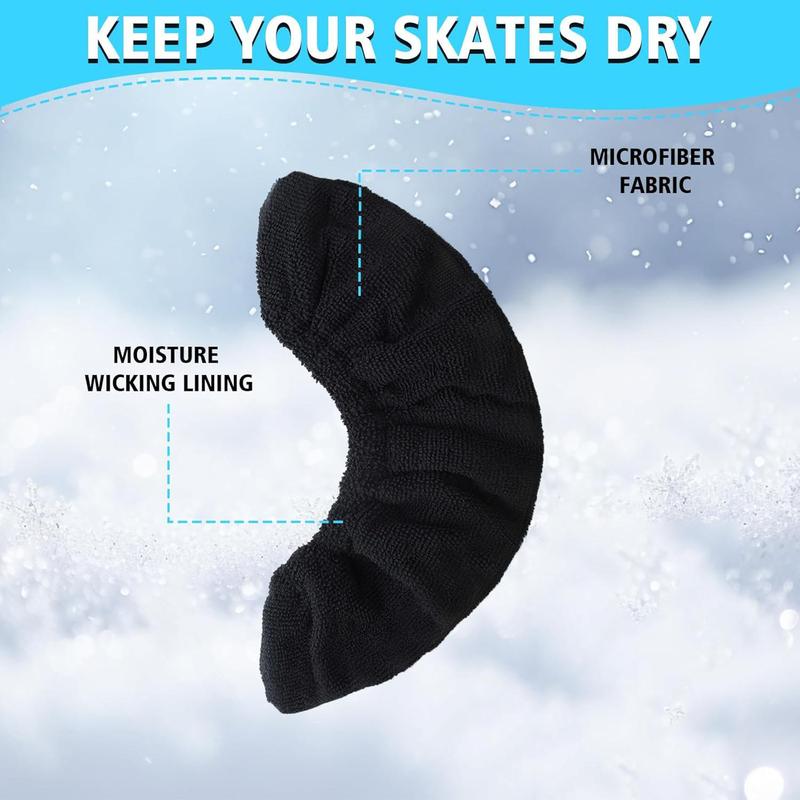 Ice Skate Blade Cover, 2 Counts set Ice Skate Blade Protector, Ice Skating Blade Cover, Winter Sports Equipment for Women & Men