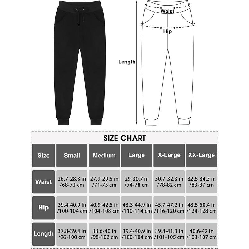 2 Pack Women's Sherpa Lined Sweatpants with Pockets Winter Warm Jogger Sweatpants Athletic Fleece Lined Pants