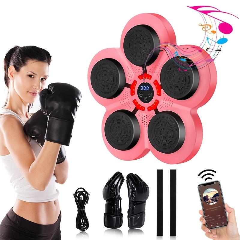 Smart Music Boxing Trainer with Boxing Glove Music Boxing Machine, Wall-Mounted Boxing Equipment, Suitable for Boxing Target Training in Indoor Gym at Home