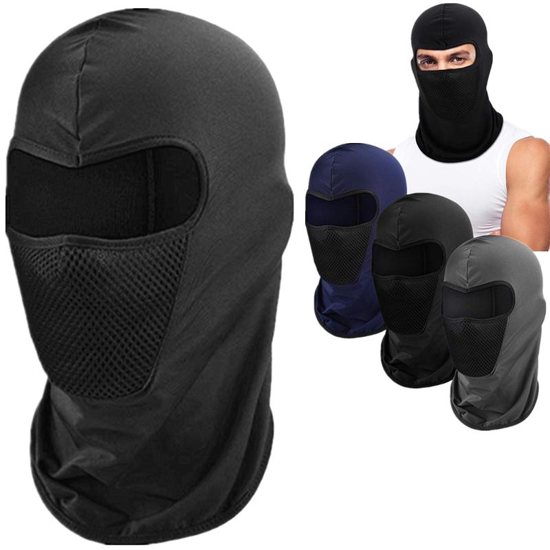 Men Balaclava Full Face Mask Mouth Cover Bike Ski Sports Head Wear Lot